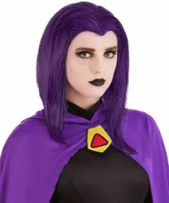 Partytime Costume & Lingerie (Yiwu) Factory Dark Magic Superhero Wig For Women