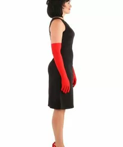 Fun Costumes Cruella De Vil Coat Costume For Women From Disney's 101 Dalmatians -Wonderful Halloween Costumes Shop womens deluxe cruella de vil costume alt 12