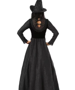 Fun Costumes Adult Deluxe Dark Witch Costume -Wonderful Halloween Costumes Shop womens deluxe dark witch costume alt2