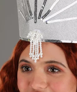 Suzhou Zhongsheng Imp & Exp Co., Ltd Deluxe Good Glinda Costume For Women -Wonderful Halloween Costumes Shop womens deluxe good glinda costume alt 2