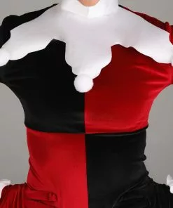 Jerry Leigh Deluxe Women's Harley Quinn Costume -Wonderful Halloween Costumes Shop womens deluxe harley quinn costume alt 3