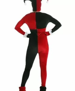 Jerry Leigh Deluxe Women's Harley Quinn Costume -Wonderful Halloween Costumes Shop womens deluxe harley quinn costume alt 6