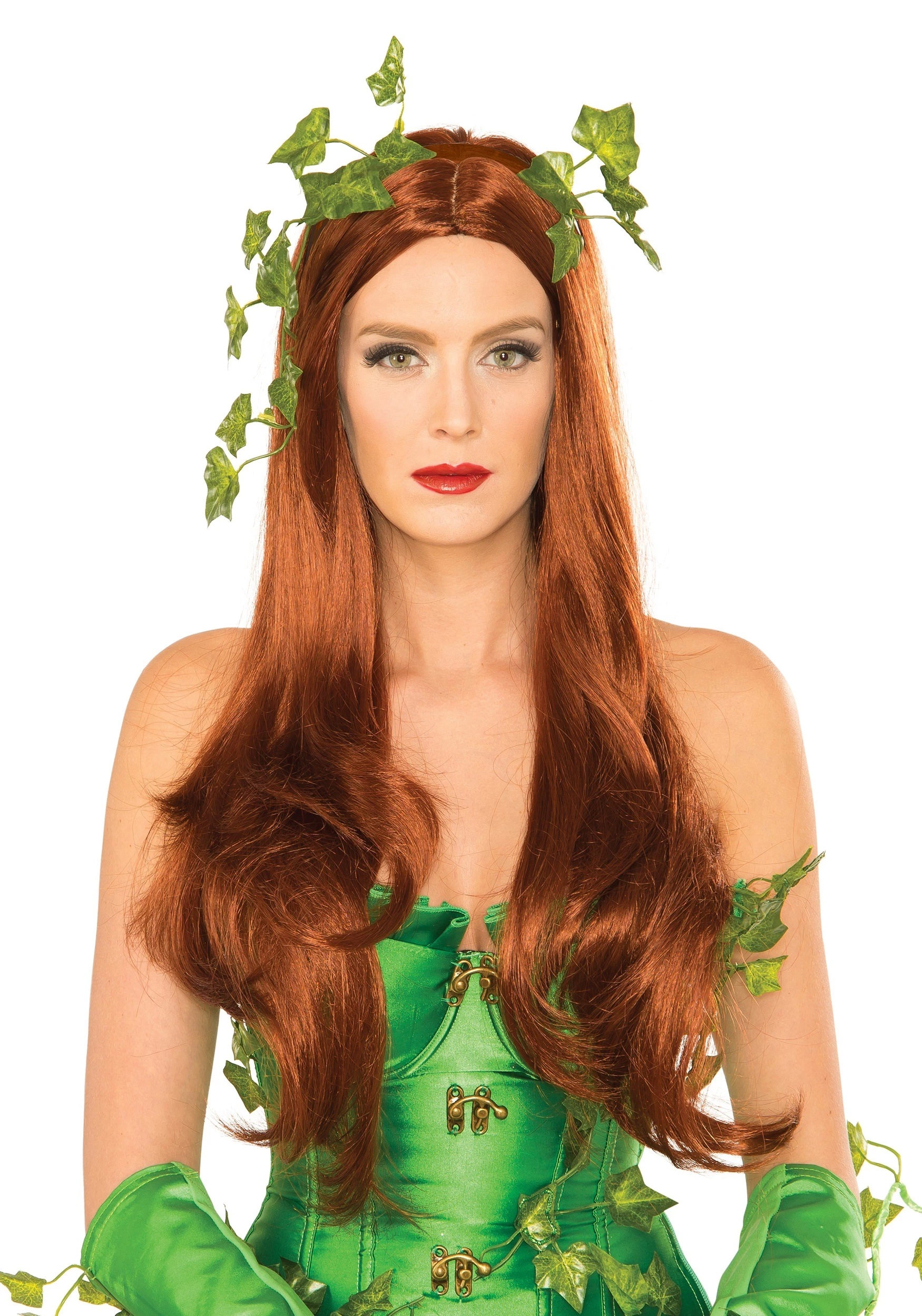 Rubies Costume Co. Inc Women's Deluxe Poison Ivy Wig 3 Rubies Costume Co. Inc Women's Deluxe Poison Ivy Wig
