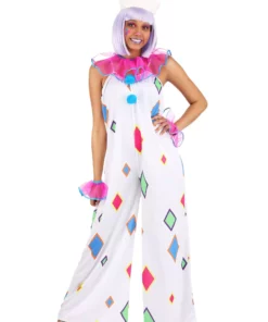 Armada Diamond Flare Clown Costume For Women