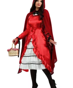 Shangai Jianwuyi Industrial & Commercial Ltd. Womens Fairytale Red Riding Hood Costume
