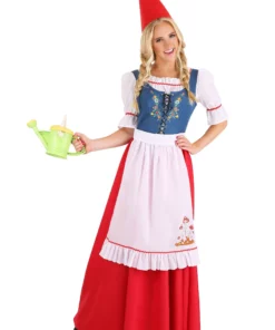 Fun Costumes Garden Gnome Costume For Women -Wonderful Halloween Costumes Shop womens garden gnome costume 3