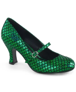 Pleasers USA, Inc. Green Mermaid Heels For Women