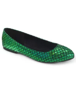 Pleasers USA, Inc. Green Mermaid Shoes For Women