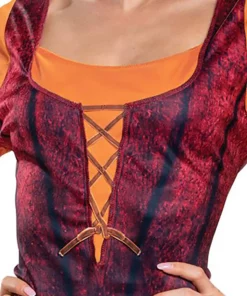 Disguise Hocus Pocus Deluxe Mary Costume For Women -Wonderful Halloween Costumes Shop womens hocus pocus deluxe mary costume alt 4