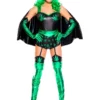 MUSIC LEGS Leafy Super Woman Costume For Women