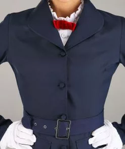 Fun Costumes Mary Poppins Costume For Women's -Wonderful Halloween Costumes Shop womens mary poppins costume alt 4