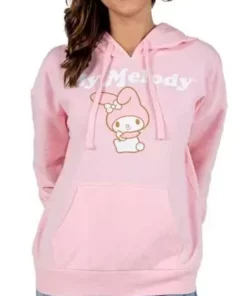 Bioworld Merchandising / Independent Sales My Melody Women's Cosplay Hoodie -Wonderful Halloween Costumes Shop womens my melody cosplay hoodie alt 2