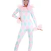 Armada Pastel Women's Diamond Clown Costume 1 Armada Pastel Women's Diamond Clown Costume -Wonderful Halloween Costumes Shop womens pastel diamond clown costume