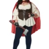 California Costume Collection Women's Plus Size Ain't Afraid Of No Wolf Costume