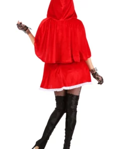 Armada Plus Size Women's Red Hot Riding Hood Costume -Wonderful Halloween Costumes Shop womens plus red hot riding hood costume alt 4