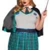 LEG AVENUE Women's Plus Size Sinister Spellcaster Costume