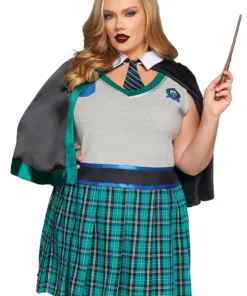 LEG AVENUE Women's Plus Size Sinister Spellcaster Costume