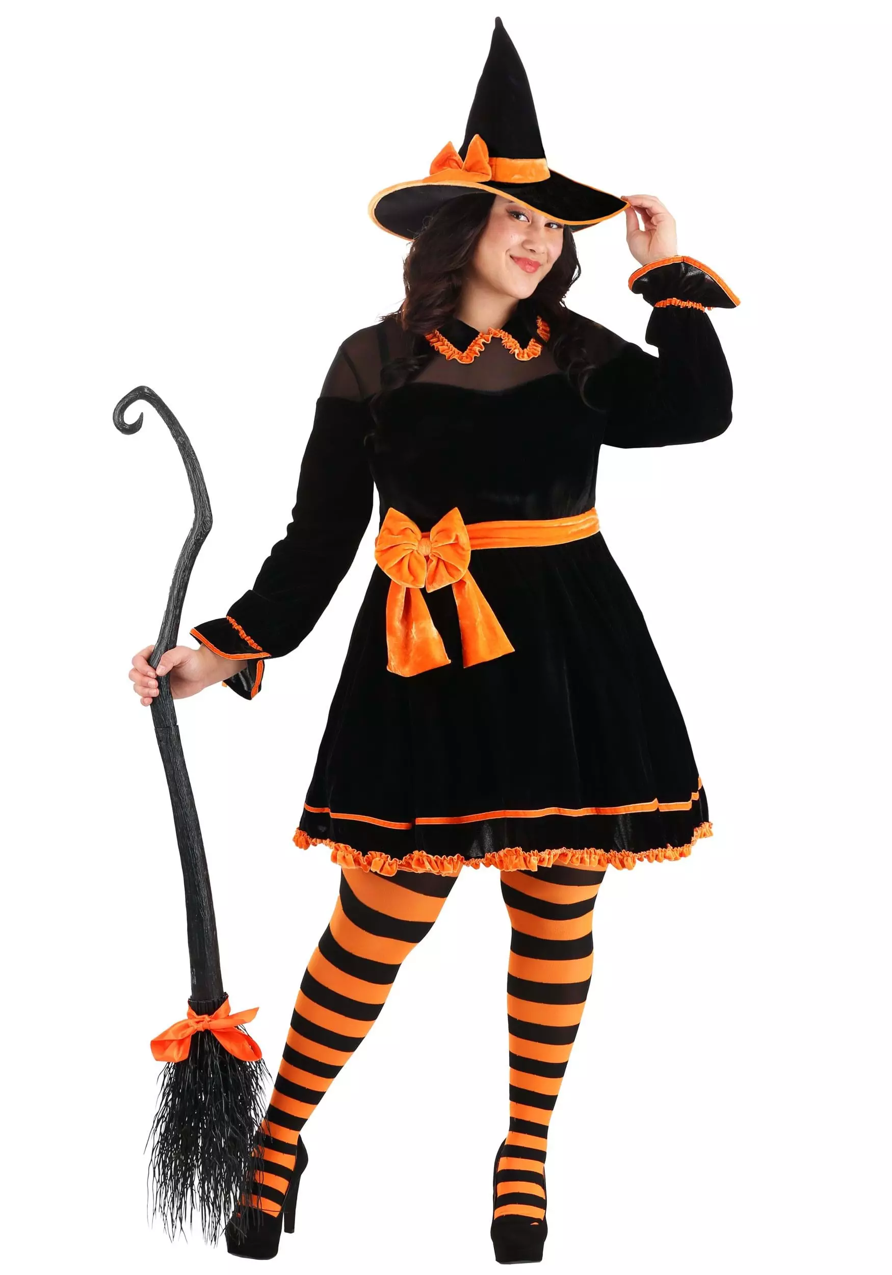 Armada Plus Size Crafty Witch Women's Costume 3 Armada Plus Size Crafty Witch Women's Costume