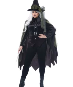 California Costume Collection Plus Size Women's Gothic Witch Costume