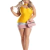 Party King Sexy Plus Size Pretty Pencil Costume For Women -Wonderful Halloween Costumes Shop womens plus size pretty pencil