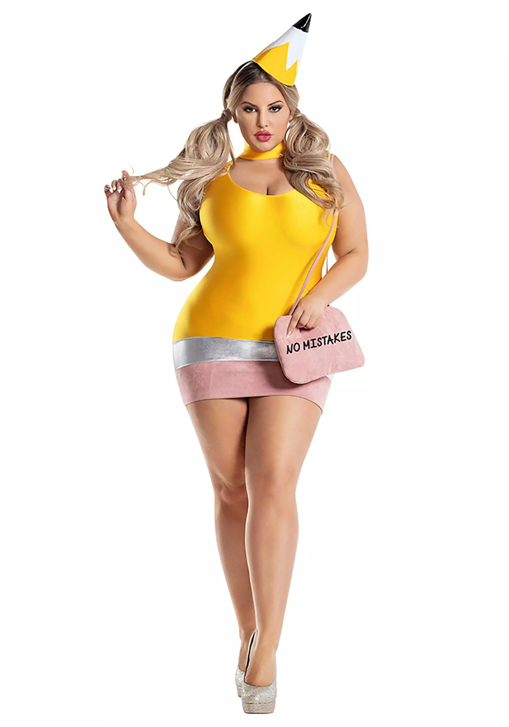 Party King Sexy Plus Size Pretty Pencil Costume For Women 3 Party King Sexy Plus Size Pretty Pencil Costume For Women