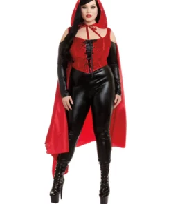 Dreamgirl Plus Size Seductive Red Costume For Women
