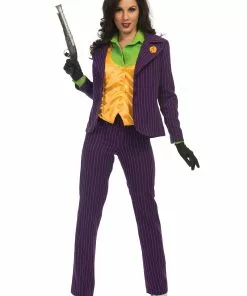 Charades Deluxe Women's Joker Costume