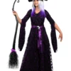 Fun Costumes Purple Moon Women's Witch Costume -Wonderful Halloween Costumes Shop womens purple moon witch costume