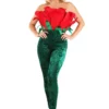 Fun Costumes Red Rose Costume For Women -Wonderful Halloween Costumes Shop womens red rose costume main upd