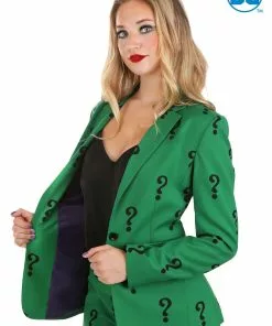 Haizhilan Garment CO., LTD Women's Green Riddler Blazer
