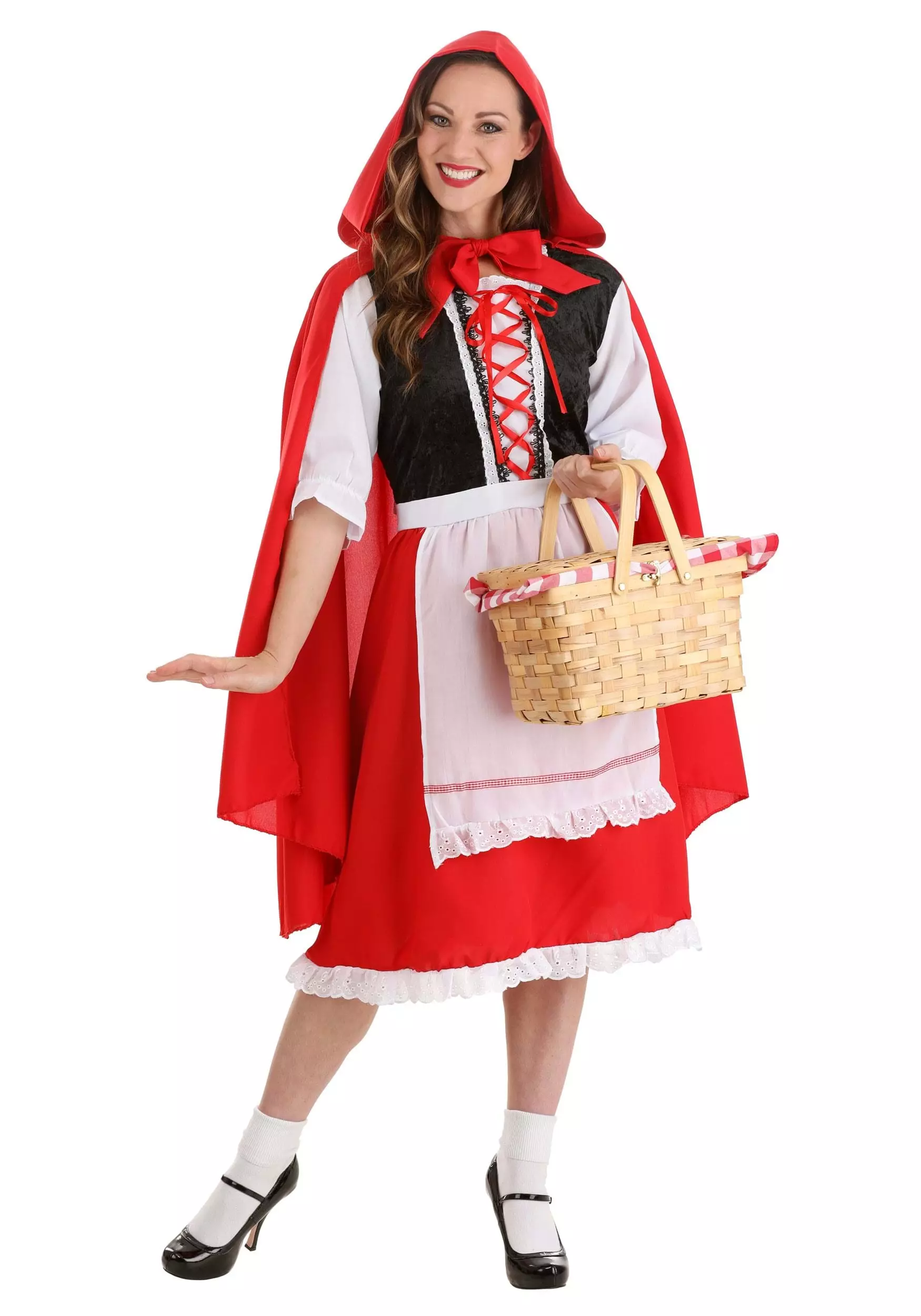 Fun Costumes Adult Little Red Riding Hood Costume 9 Fun Costumes Adult Little Red Riding Hood Costume - Image 7