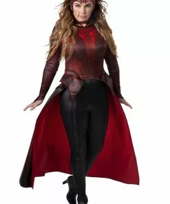 JAZWARES Scarlet Witch Hero Costume For Women