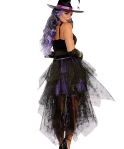 Dreamgirl Women's Purple Sexy Witch Costume -Wonderful Halloween Costumes Shop womens sexy purple witch alt 1