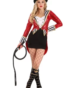 Armada Sexy Sequin Ringmaster Costume For Women