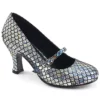 Pleasers USA, Inc. Silver Mermaid Heels For Women