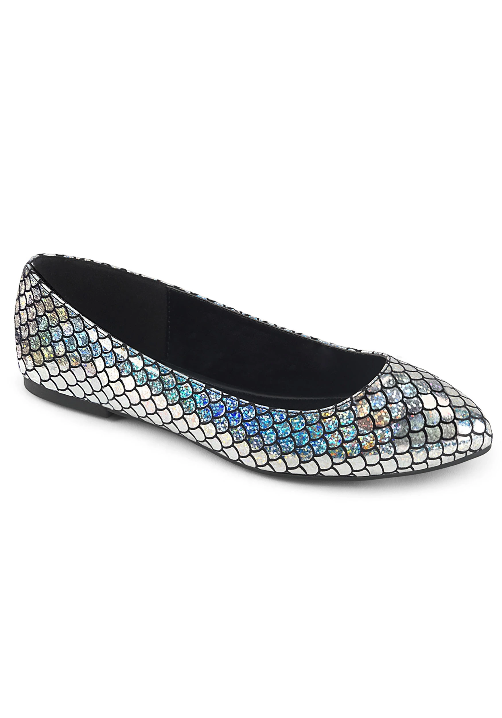 Pleasers USA, Inc. Silver Mermaid Shoes For Women 3 Pleasers USA, Inc. Silver Mermaid Shoes For Women