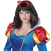 California Costume Collection Women's Snow White Wig 2 California Costume Collection Women's Snow White Wig -Wonderful Halloween Costumes Shop womens snow white wig
