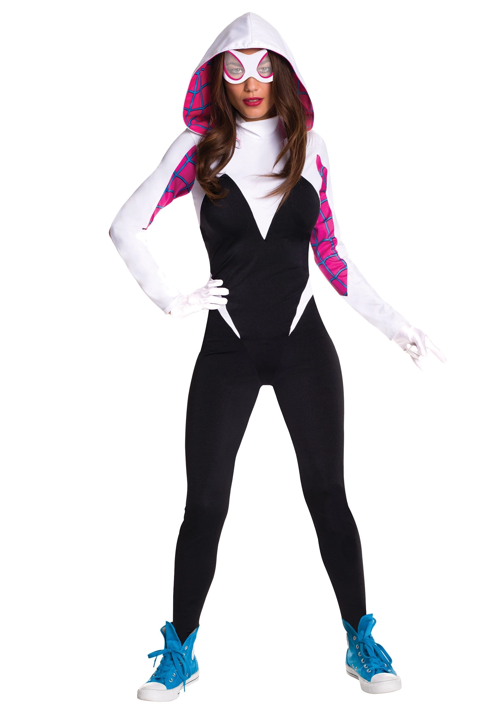 Rubies Costume Co. Inc Women's Spider-Gwen Costume 3 Rubies Costume Co. Inc Women's Spider-Gwen Costume