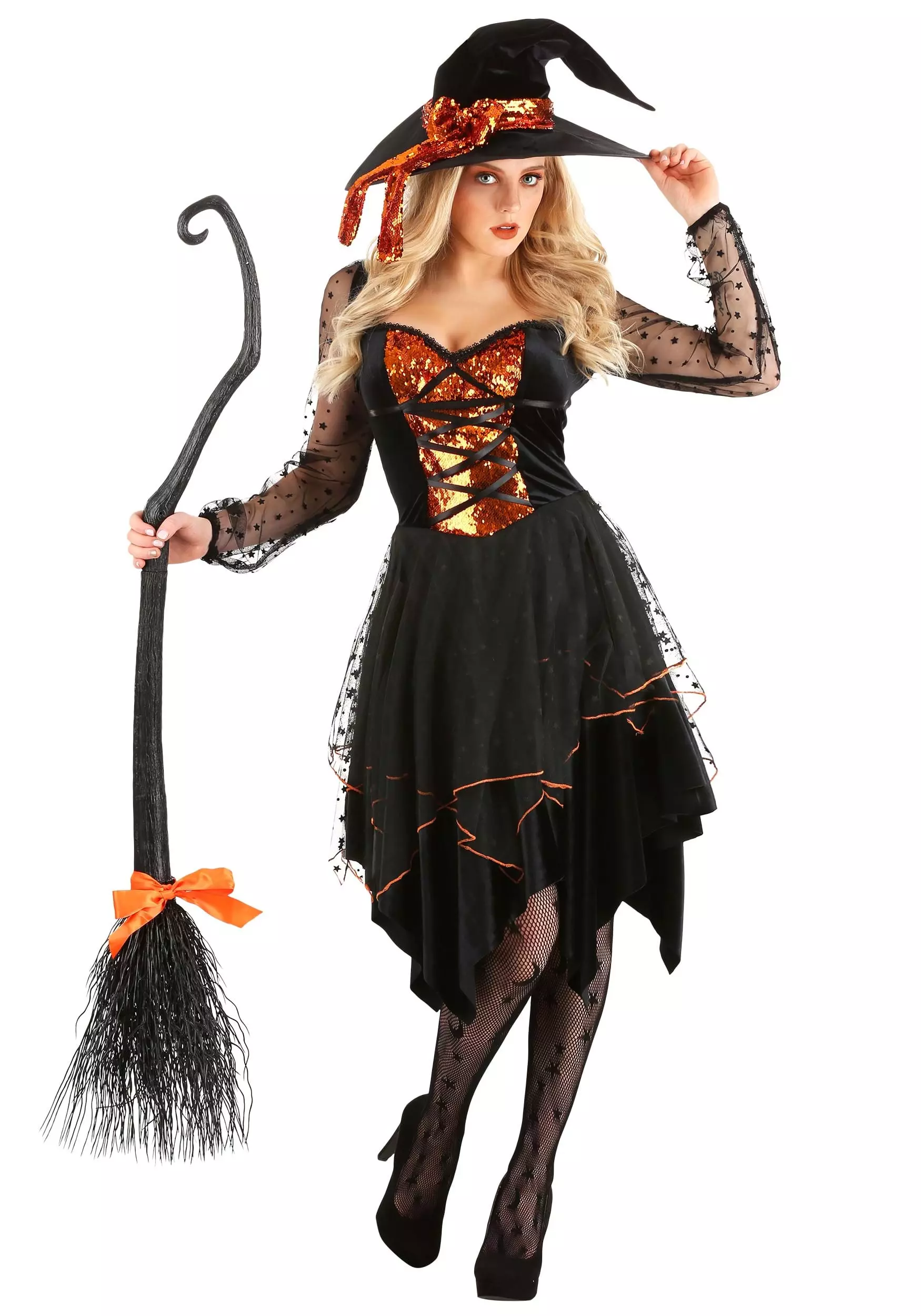 AMSCAN Starlit Witch Costume For Women 3 AMSCAN Starlit Witch Costume For Women
