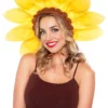 Seasons (HK) Ltd. Sunflower Costume Headpiece For Women -Wonderful Halloween Costumes Shop womens sunflower costume headpiece