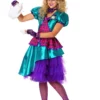 LF Products Pte. Ltd. Teal Hatter Costume For Women -Wonderful Halloween Costumes Shop womens teal hatter costume update 1