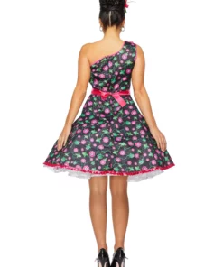 Seeing Red Venus Fly Trap Dress For Women -Wonderful Halloween Costumes Shop womens venus fly trap dress alt 1