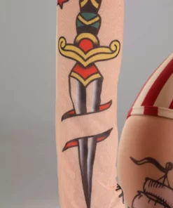 Armada Vintage Strong Woman Costume For Women 16 Armada Vintage Strong Woman Costume For Women -Wonderful Halloween Costumes Shop womens vintage strong woman costume alt 5