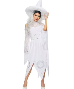 Seeing Red White Mystic Witch Women's Costume
