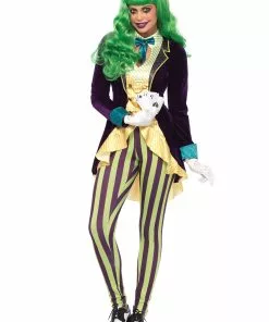 LEG AVENUE Women's Wicked Trickster Costume