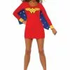 Rubies Costume Co. Inc Women's Wonder Woman Wings Dress Costume -Wonderful Halloween Costumes Shop womens wonder woman cape dress