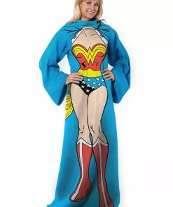 Northwest Company Wonder Woman Adult Silk Touch Comfy Throw Blanket