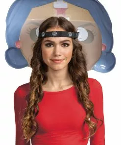 Disguise Funko POP! Wonder Woman Mask For Adults 12 Disguise Funko POP! Wonder Woman Mask For Adults -Wonderful Halloween Costumes Shop wonder woman funko half mask alt 3