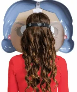 Disguise Funko POP! Wonder Woman Mask For Adults 13 Disguise Funko POP! Wonder Woman Mask For Adults -Wonderful Halloween Costumes Shop wonder woman funko half mask alt 4