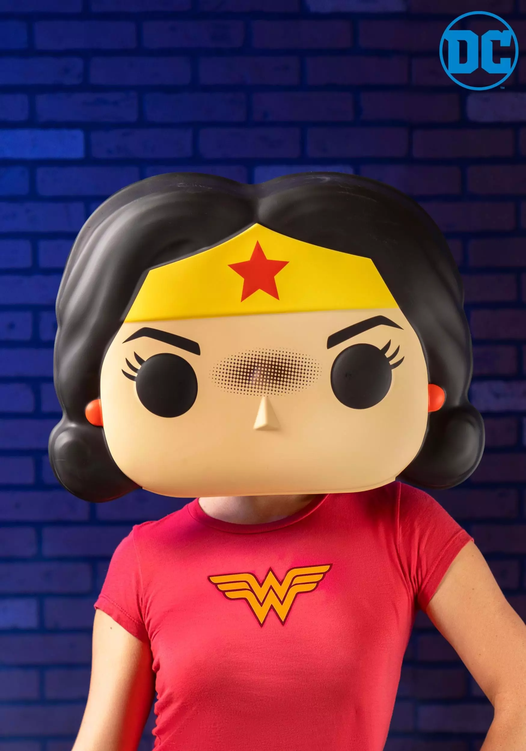 Disguise Funko POP! Wonder Woman Mask For Adults 3 Disguise Funko POP! Wonder Woman Mask For Adults